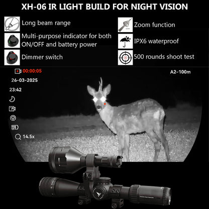 XH-06 940nm IR Light Kit