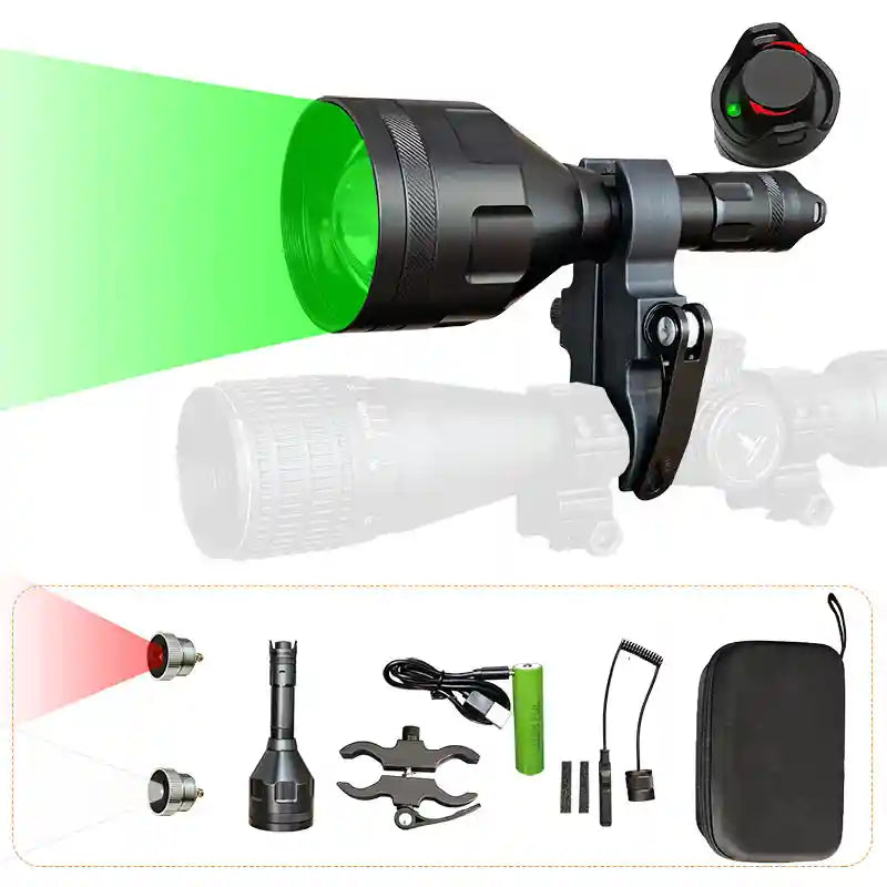 Green red white light for hunting SPALE XH 06