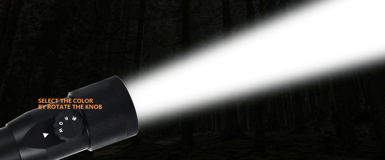 SPALE Multi color hunting light