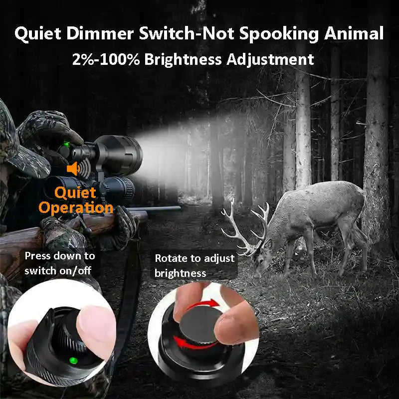 Silent dimmer switch SPALE XH 06 IR illuminator
